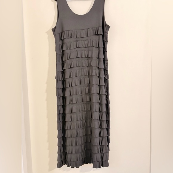 Lulu-B Black Cha Cha Tiered Maxi Dress Size 1X - Picture 4 of 15